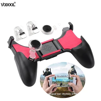 5 in 1 Mobile Phone Gamepad For PUBG Mobile Trigger Fire Button L1R1 Shooter Controller Joystick Aim Key For iPhone Xiaomi Hot
5 in 1 Mobile Phone Gamepad For PUBG Mobile Trigger Fire Button L1R1 Shooter Controller Joystick Aim Key For iPhone Xiaomi Hot