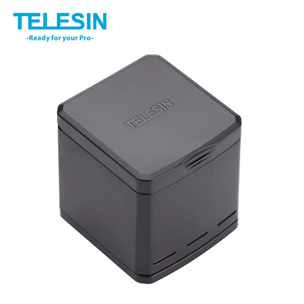 TELESIN Battery Charger Case Charging Dock Battery Storage Case for Gopro Hero Black 7 6 5 3-Way Multi-Function Charger Box
TELESIN Battery Charger Case Charging Dock Battery Storage Case for Gopro Hero Black 7 6 5 3-Way Multi-Function Charger Box