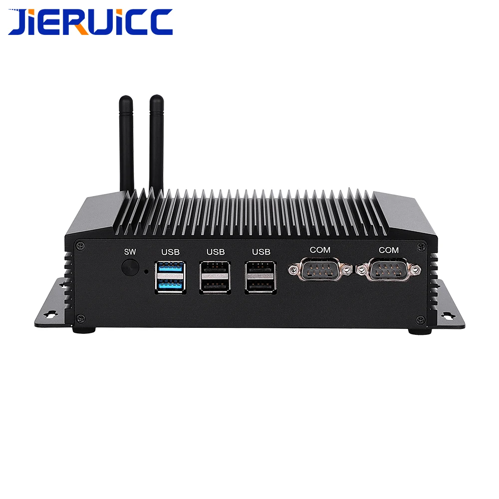 Cheap fanless industrial mini pc J1900 quad-core cpu with 2RS232 RS422 RS485 COM 2LAN 1000Mbps X86 Mini PC
Cheap fanless industrial mini pc J1900 quad-core cpu with 2RS232 RS422 RS485 COM 2LAN 1000Mbps X86 Mini PC