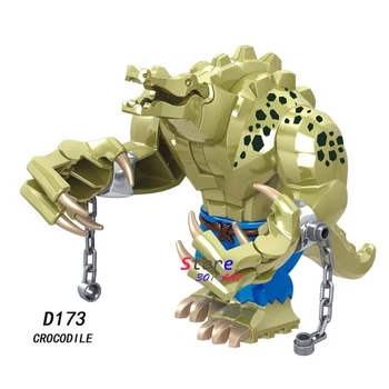 Single Marvel Avengers Endgame Big size Crocodile Thanos War Machine Spiderman Hulk IronMan building blocks Kid Toys
Single Marvel Avengers Endgame Big size Crocodile Thanos War Machine Spiderman Hulk IronMan building blocks Kid Toys