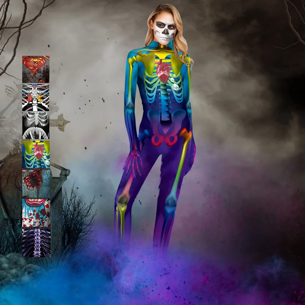 Halloween Clothing 3D Zombie ku lou jia Character Cosplay Costume Cosplay Symbiont One-piece Adult
Halloween Clothing 3D Zombie ku lou jia Character Cosplay Costume Cosplay Symbiont One-piece Adult
