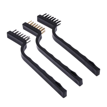 3pcs Plastic Handle Wire Brushes Polishing Stainless Steel Brass Remove Metal Clean Brush Rust Paint Home Kitchen Clean Tools
3pcs Plastic Handle Wire Brushes Polishing Stainless Steel Brass Remove Metal Clean Brush Rust Paint Home Kitchen Clean Tools