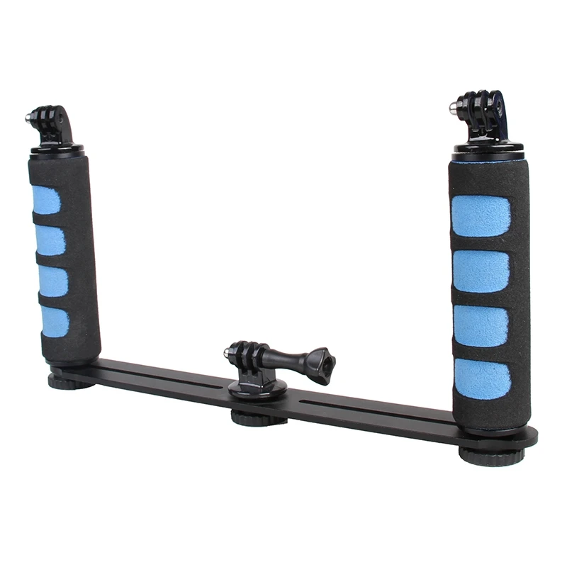 Dual Handheld Frame Stabilizer Bracket for Gopro2/3/4/5 Camera Brackets and All LED Video Light Camcorder
Dual Handheld Frame Stabilizer Bracket for Gopro2/3/4/5 Camera Brackets and All LED Video Light Camcorder