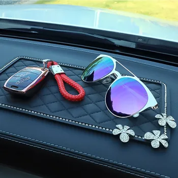 Car Styling Anti-Slip Mat Auto PVC Interior Dashboard Mat For Phone Auto Storage Flower Diamond Mat Pads Car Accessories
Car Styling Anti-Slip Mat Auto PVC Interior Dashboard Mat For Phone Auto Storage Flower Diamond Mat Pads Car Accessories