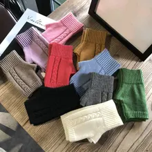 Autumn Winter Warm Half-finger Gloves Knitted Solid Color Wool Crochet Knitting Fingerless Arm Gloves Hand Warmer Unisex Mittens
Autumn Winter Warm Half-finger Gloves Knitted Solid Color Wool Crochet Knitting Fingerless Arm Gloves Hand Warmer Unisex Mittens