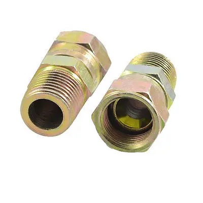 2 x Hydraulic 1/2" PT Male Thread Swivel Nut Pipe Fittings Straight Couplers
2 x Hydraulic 1/2" PT Male Thread Swivel Nut Pipe Fittings Straight Couplers