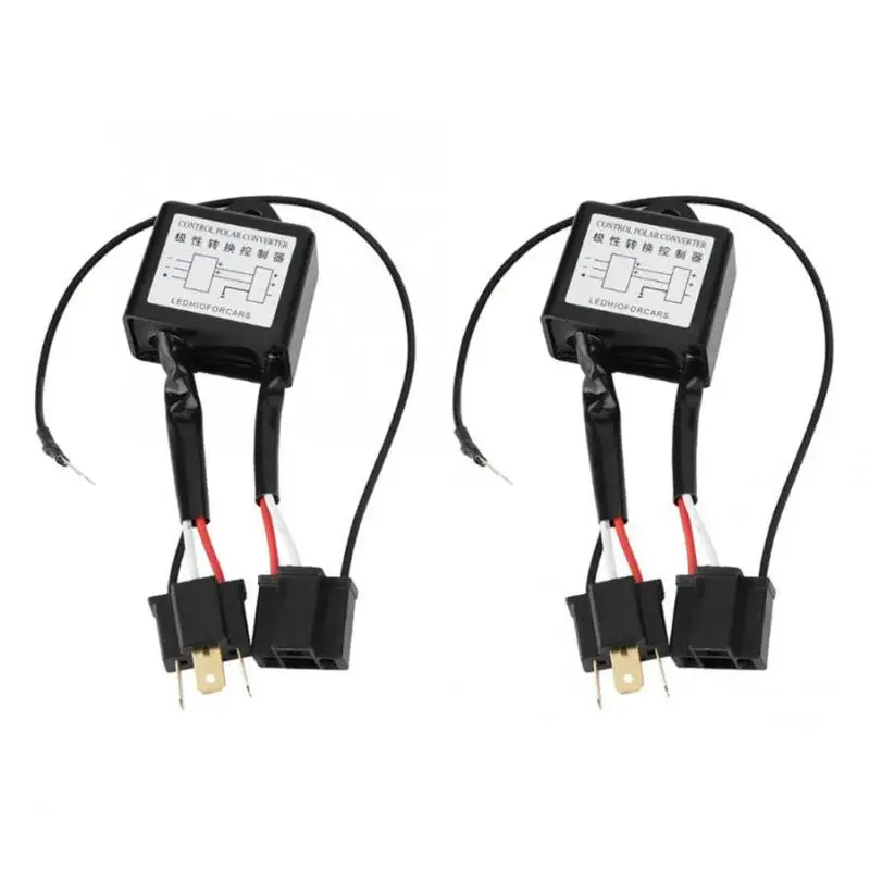 2pcs LED Negative Converter Polar inverter Negative Switch Harness Adaptor Reversed Polarity for H4 accessoire voiture New
2pcs LED Negative Converter Polar inverter Negative Switch Harness Adaptor Reversed Polarity for H4 accessoire voiture New