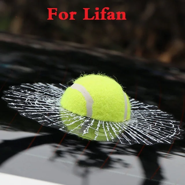 Наклейка на стекло для Lifan Breez (теннис Бейсбол) Cebrium (520) Celliya (720) Smily Solano X50 X60 530 |