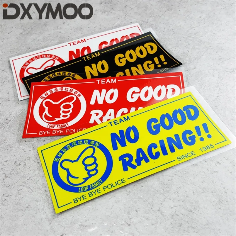 1PCS Car Styling Vinyl Tape Japan No Good Racing Since 1985 Loop Family Motorcycle Decorate Stickers 18x8cm
1PCS Car Styling Vinyl Tape Japan No Good Racing Since 1985 Loop Family Motorcycle Decorate Stickers 18x8cm