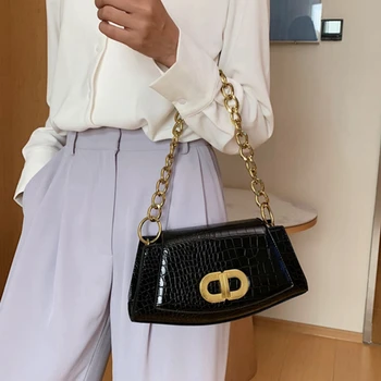 2020 Women 2020 Handbags Small Flap Chain Shoulder Bag Ladies Fashion Metal Buckle Shoulder Bag Luxury Women's Messenger Bag
2020 Women 2020 Handbags Small Flap Chain Shoulder Bag Ladies Fashion Metal Buckle Shoulder Bag Luxury Women's Messenger Bag
