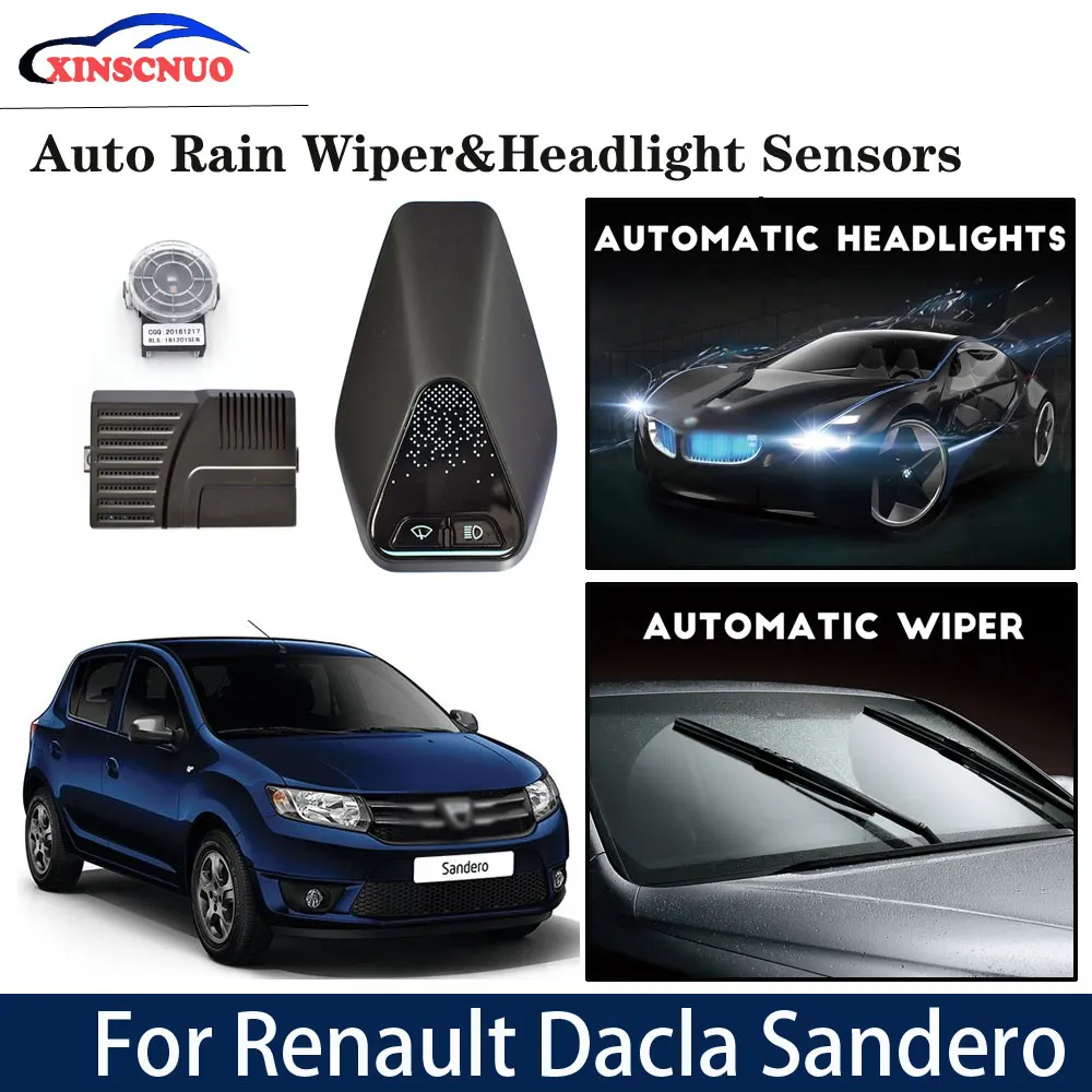 Car smart wiper sensor and headlight sensor For Renault Dacla Sandero 2018 2019 Automatic driving assistant System
Car smart wiper sensor and headlight sensor For Renault Dacla Sandero 2018 2019 Automatic driving assistant System