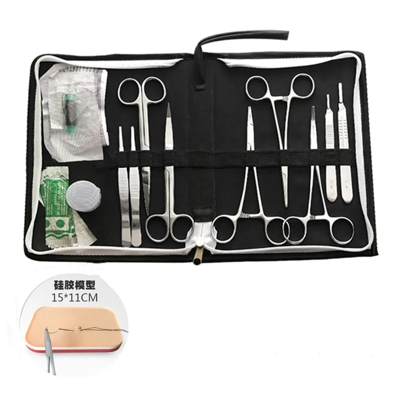 Science Aids training Surgical instrument tool kit/surgical suture package kits set for student
Science Aids training Surgical instrument tool kit/surgical suture package kits set for student