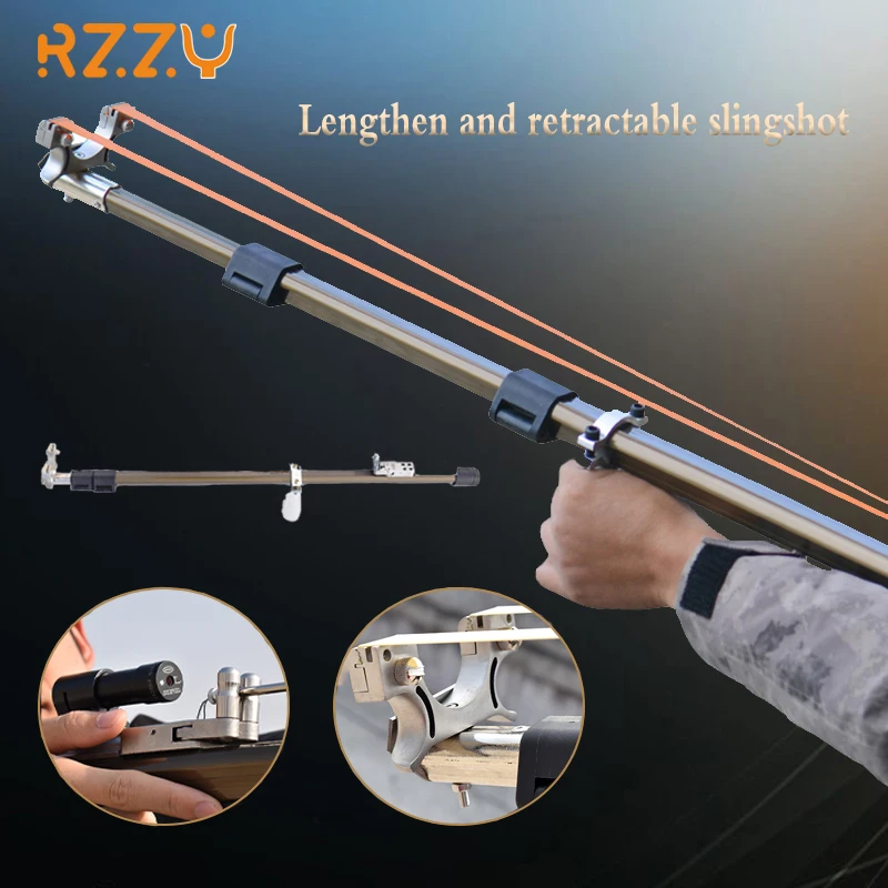 New Upgrade Outdoor Slingshot Precision Shooting Retractable Folding Catapult for Flat Latex Rubber Band Hunting Accessories
New Upgrade Outdoor Slingshot Precision Shooting Retractable Folding Catapult for Flat Latex Rubber Band Hunting Accessories