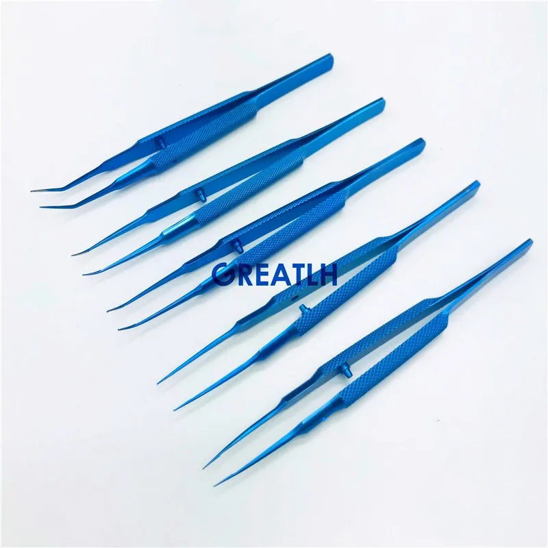 14CM Titanium alloy Micro tweezer Conjunctiva Toothed curved Forceps ophthalmic instrument
14CM Titanium alloy Micro tweezer Conjunctiva Toothed curved Forceps ophthalmic instrument