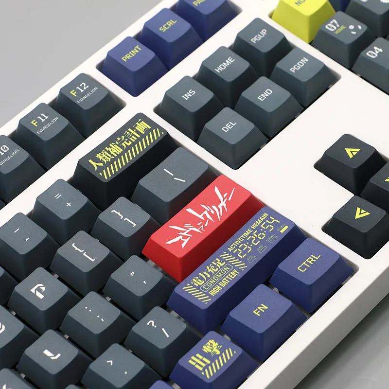 Machine EVA 06 Theme Keycap For Mechanical Keyboard Cherry Profile Full 140 Key PBT Backlight Sublimation MX Switch Keycap
Machine EVA 06 Theme Keycap For Mechanical Keyboard Cherry Profile Full 140 Key PBT Backlight Sublimation MX Switch Keycap