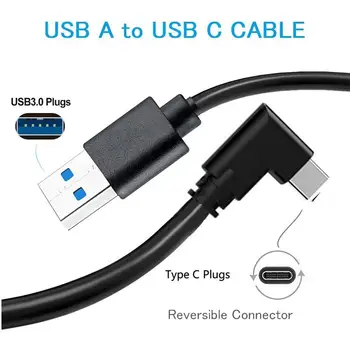 5M USB-C Cable USB3.1 compatability with the Oculus Quest Link right angle type-c 3.1Gen1 Speed Data Transfer Fast Charge
5M USB-C Cable USB3.1 compatability with the Oculus Quest Link right angle type-c 3.1Gen1 Speed Data Transfer Fast Charge