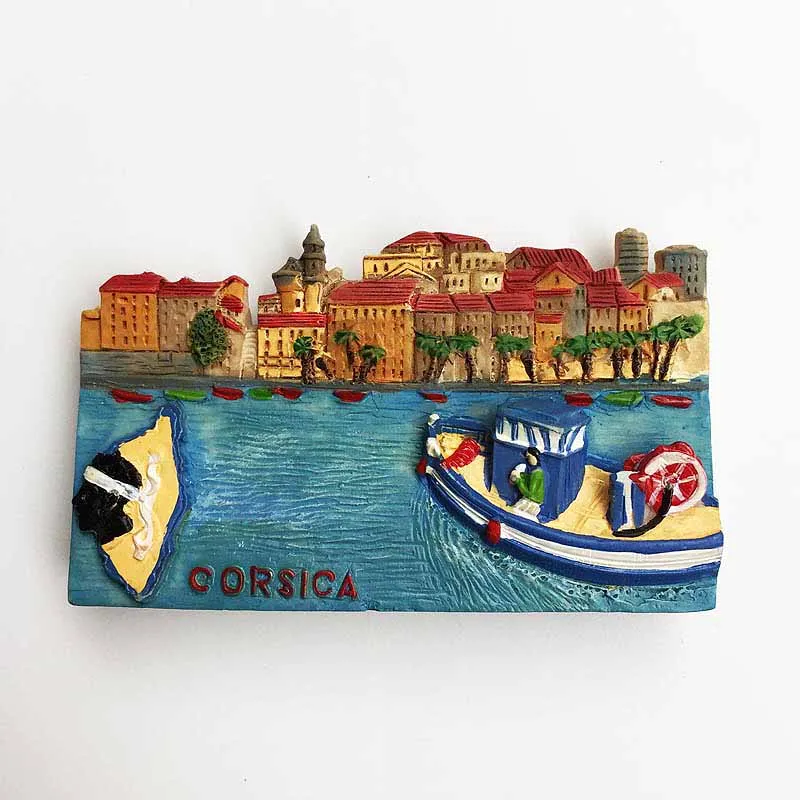 France Fridge Magnets Napoleon's Birthplace Corsica Landscape Tourist Souvenir Magnetic Refrigerator Stickers Home Decor Gifts
France Fridge Magnets Napoleon's Birthplace Corsica Landscape Tourist Souvenir Magnetic Refrigerator Stickers Home Decor Gifts