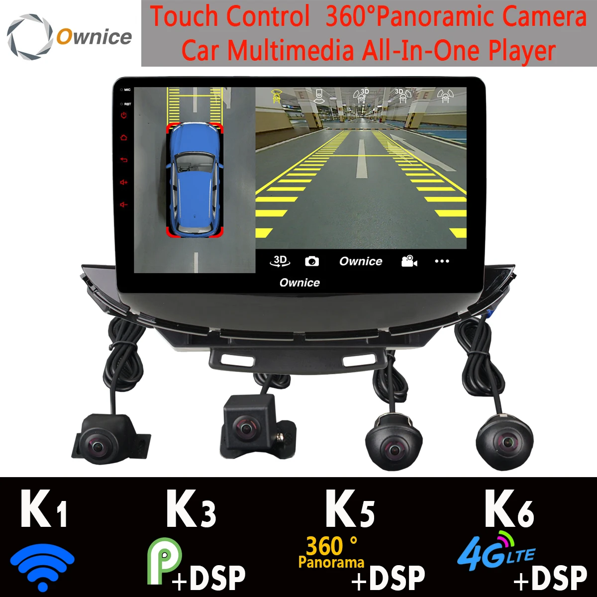 360°Panoramic 4*DVR Camera 4G SIM Android 9 4+64G SPDIF DSP CarPlay Car Multimedia Player for Chevrolet Trax 2017 2018 GPS Radio
360°Panoramic 4*DVR Camera 4G SIM Android 9 4+64G SPDIF DSP CarPlay Car Multimedia Player for Chevrolet Trax 2017 2018 GPS Radio