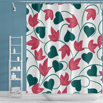 Cassisy Fashion Leaves Shower Curtains For Bathroom Polyester Decor Heart Plants Bath Curtain Waterproof Home Accessory
Cassisy Fashion Leaves Shower Curtains For Bathroom Polyester Decor Heart Plants Bath Curtain Waterproof Home Accessory