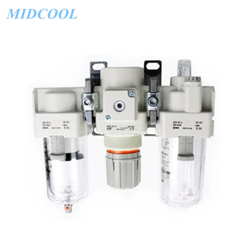Modular F.R.L. Units Air Combination Air Filter + Regulator + Lubricator AC-B Series AC50 AC60 AC50-10/06/10G/06G/06D/10D-B
Modular F.R.L. Units Air Combination Air Filter + Regulator + Lubricator AC-B Series AC50 AC60 AC50-10/06/10G/06G/06D/10D-B