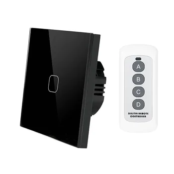 Minitiger Touch Switch 1 2 Gang 1 Way Wireless Remote Control Light Switch LED Indicator For RF433 Touch Switch Big Remote 
Minitiger Touch Switch 1 2 Gang 1 Way Wireless Remote Control Light Switch LED Indicator For RF433 Touch Switch Big Remote
