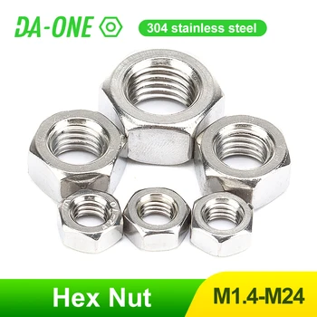 Hexagon Hex Nuts Metric DIN934 M1.4 M1.6 M2 M2.5 M3 M4 M5 M6 M8 M10 M12 M14 M16 M18 M20 M22 M24 304 Stainless Steel Hex Nut
Hexagon Hex Nuts Metric DIN934 M1.4 M1.6 M2 M2.5 M3 M4 M5 M6 M8 M10 M12 M14 M16 M18 M20 M22 M24 304 Stainless Steel Hex Nut