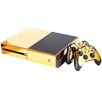 Vinyl Skin Sticker for Gamer Golden Reflections Protector Cover For XBOX ONES Gaming Console+2 Controller Protective Decal Cover
Vinyl Skin Sticker for Gamer Golden Reflections Protector Cover For XBOX ONES Gaming Console+2 Controller Protective Decal Cover
