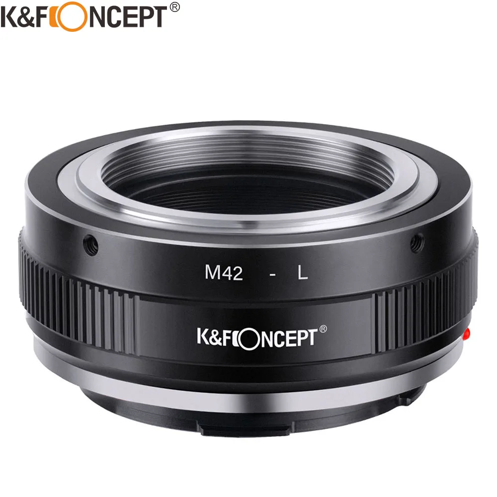 

K&F Concept M42-L M42 Screw Mount Lens to L Mount Adapter Ring for M42 Lens to Sigma Leica Panasonic L Mount Camera Body