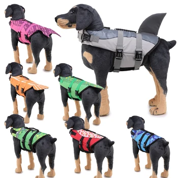 Pet Dog Life Jacket Safety Vest Mermaid Life Jacket Swimming Life Vest with Rescue Handle Lifesaver Ripstop Life Preserver
Pet Dog Life Jacket Safety Vest Mermaid Life Jacket Swimming Life Vest with Rescue Handle Lifesaver Ripstop Life Preserver