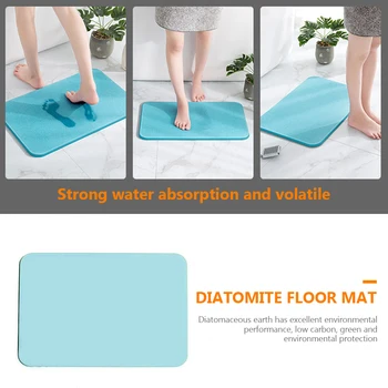 Natural Diatomite Bath Mat Non Slip Quick-drying Floor Mud Absorbent Foot Mat Aniti-slip Reusable Floor Waterproof Carpet
Natural Diatomite Bath Mat Non Slip Quick-drying Floor Mud Absorbent Foot Mat Aniti-slip Reusable Floor Waterproof Carpet