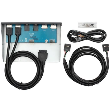 Front Panel Replacement PC Case Durable HD Audio Port USB Hub Accessories Connector Internal 5.25 Inch Desktop Easy Use Parts
Front Panel Replacement PC Case Durable HD Audio Port USB Hub Accessories Connector Internal 5.25 Inch Desktop Easy Use Parts