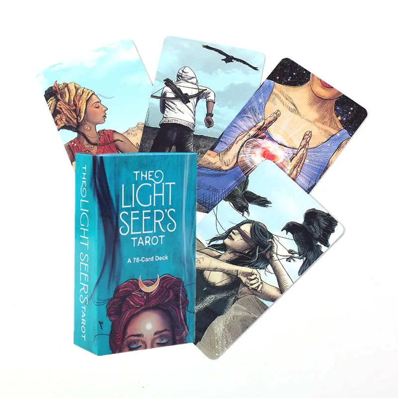 Tarot Cards Light Seer's Oracle Cards English PDF Instructions For Family Deck Board Games Guidance Divination Fate Playing Card
Tarot Cards Light Seer's Oracle Cards English PDF Instructions For Family Deck Board Games Guidance Divination Fate Playing Card