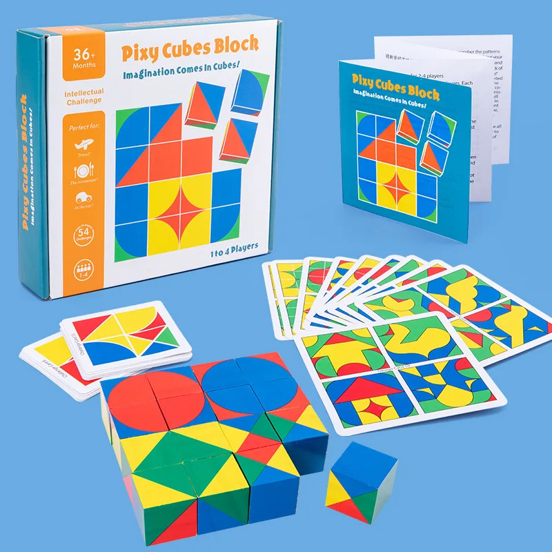 Cube Building Blocks Mathematics Teaching Aids Cube Space Thinking Building Blocks Toy Wooden Puzzle Interactive Game Toy
Cube Building Blocks Mathematics Teaching Aids Cube Space Thinking Building Blocks Toy Wooden Puzzle Interactive Game Toy