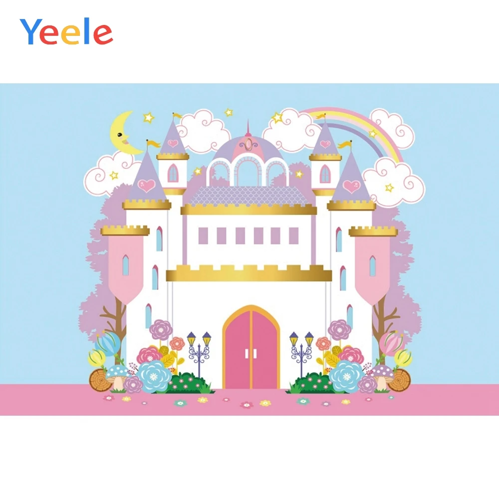Yeele Castle Cloud Rainbow Girl Birthday Party Decor Photography Backgrounds Photographic Backdrops For Photo Studio Photophone
Yeele Castle Cloud Rainbow Girl Birthday Party Decor Photography Backgrounds Photographic Backdrops For Photo Studio Photophone