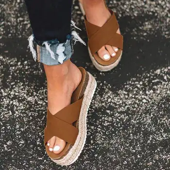 2020 Explosion Models Women's Sandals European and American Wind-hemp Rope Thick-soled Fish-toe Sandals Shoes
2020 Explosion Models Women's Sandals European and American Wind-hemp Rope Thick-soled Fish-toe Sandals Shoes