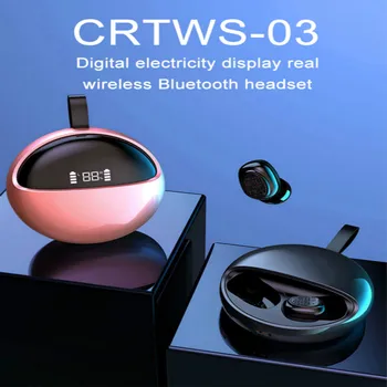 YH-03 TWS Wireless Earphones Bluetooth Headset with LED Power Display Earphone 360 Rotation earpiece for ios xiaomi
YH-03 TWS Wireless Earphones Bluetooth Headset with LED Power Display Earphone 360 Rotation earpiece for ios xiaomi