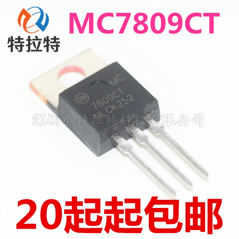 10 шт./лот Mc7809ctg Mc7809ct Трехконтактный чип регулятора напряжения TO-220 Новый и оригинальный
10 шт./лот Mc7809ctg Mc7809ct Трехконтактный чип регулятора напряжения TO-220 Новый и оригинальный