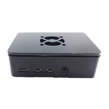 ABS Enclosure Durable Protective Case Anti Scratch Accessories Black Universal Support Cooling Fan Cover For Raspberry Pi 4B
ABS Enclosure Durable Protective Case Anti Scratch Accessories Black Universal Support Cooling Fan Cover For Raspberry Pi 4B