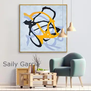 Abstract Canvas Painting Black Yellow White Background Posters Modular Hanging Wall Pictures for Living Room Office Hotel 
Abstract Canvas Painting Black Yellow White Background Posters Modular Hanging Wall Pictures for Living Room Office Hotel