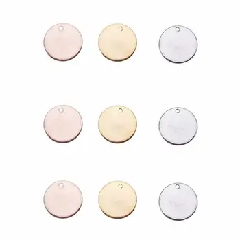 1 Box 304 Stainless Steel Charms Blank Stamping Tags Smooth Surface 60pcs/box
1 Box 304 Stainless Steel Charms Blank Stamping Tags Smooth Surface 60pcs/box