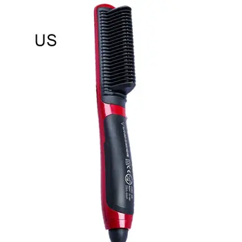 Electric Straight Hair Straightener Steam Comb Hot Beard Straightener Styler Brush Hair Styling Tools For Women
Electric Straight Hair Straightener Steam Comb Hot Beard Straightener Styler Brush Hair Styling Tools For Women
