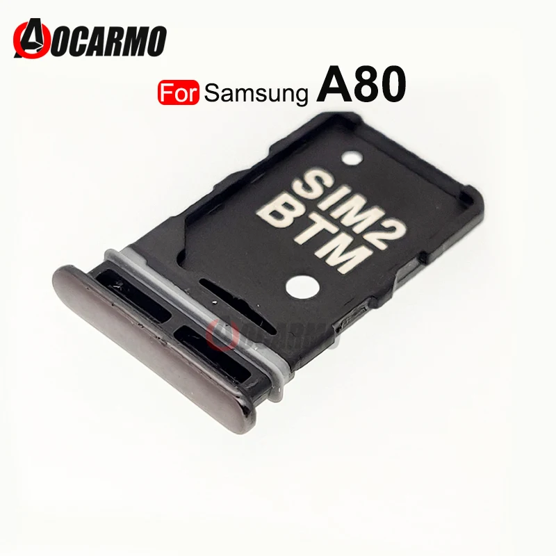For Samsung Galaxy A80 Dual and Single SIM Card Tray Slot Holder Replacement Part SM-A805F
For Samsung Galaxy A80 Dual and Single SIM Card Tray Slot Holder Replacement Part SM-A805F