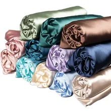1/3/5/10yard Silky Satin Fabric By Yard, Material for DIY Sewing Craft, Fabric For Wedding Dress, Party Decor Solid Color Cloth