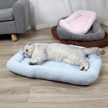 Pet Cotton Nest Cat Bed Cage Cushion Dog Mattress Puppy Car Cushion Cat Cushion Rectangular Cat Dog Sofa Cushion Pet Supplies
Pet Cotton Nest Cat Bed Cage Cushion Dog Mattress Puppy Car Cushion Cat Cushion Rectangular Cat Dog Sofa Cushion Pet Supplies
