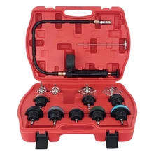 14Pcs Car Water Tank Pressure Gauge Leak Detector Vacuum Coolant Water Tank Water Changer Tool(China)