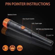 MD-720 Waterproof Metal Detector Protable Underwater Underground Gold Detector Treasure Hunter Pinpointing Gold Treasure Finder
MD-720 Waterproof Metal Detector Protable Underwater Underground Gold Detector Treasure Hunter Pinpointing Gold Treasure Finder