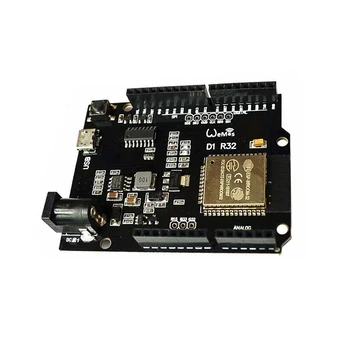 ESP32 For Wemos D1 Mini For Arduino UNO R3 D1 R32 WIFI Wireless Bluetooth Development Board CH340 4M Memory One
ESP32 For Wemos D1 Mini For Arduino UNO R3 D1 R32 WIFI Wireless Bluetooth Development Board CH340 4M Memory One