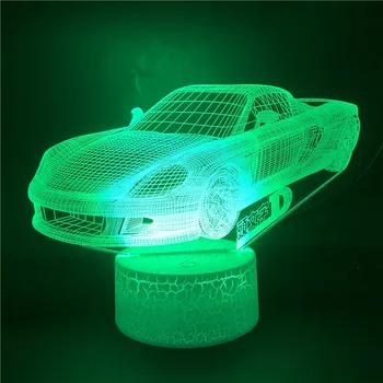 LED Night Light Smart Phone Control Initial D Super Car Nightlight Touch Sensor Bright Base with Remote for Indoor Decor Unique
LED Night Light Smart Phone Control Initial D Super Car Nightlight Touch Sensor Bright Base with Remote for Indoor Decor Unique