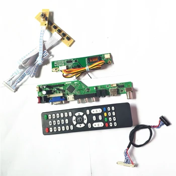 For LP171WP4-TLB1/TLB3 LCD display panel 1CCFL 30Pin LVDS Remote+Inverter+keyboard VGA HDMI AV USB RF T.V56 controller board Kit
For LP171WP4-TLB1/TLB3 LCD display panel 1CCFL 30Pin LVDS Remote+Inverter+keyboard VGA HDMI AV USB RF T.V56 controller board Kit
