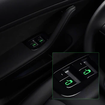 8pcs Car Door Open Exit Sticker for Tesla Model 3 Decal Interior Decoration Door Open Button Luminous
8pcs Car Door Open Exit Sticker for Tesla Model 3 Decal Interior Decoration Door Open Button Luminous
